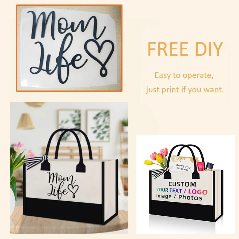 Custom Iron-on Transfers Text Picture Logo PVC Patch Heat Transfer Clothes Stickers Patches For Clothing Ironing Thermal Sticker