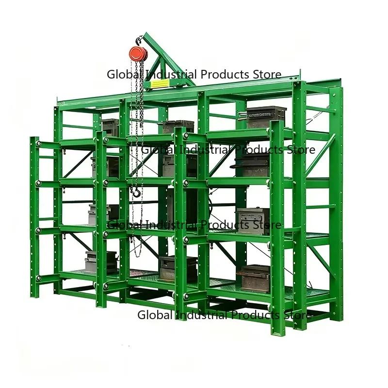 Heavy Duty Steel Mold Storage Racking Drawer Type Full Semi-Open Adjustable for Workshop Warehouse Organization