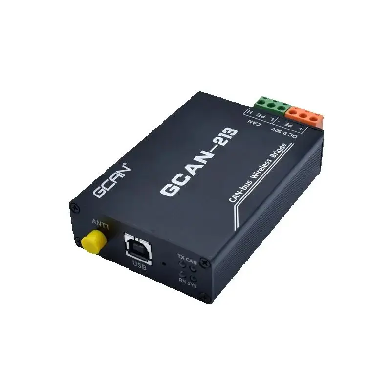 

GCAN-213 CAN Bus Wireless Bridge Wireless Transmission of 2 CAN System Information Used In Pairs