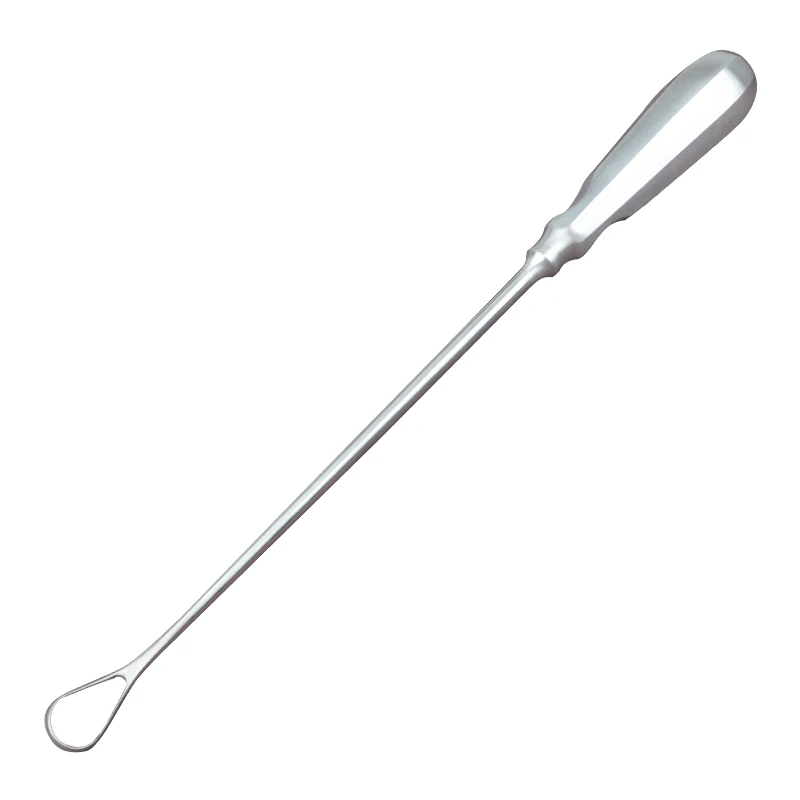 Medical gynecological curette Stainless steel large curette uterine curette Cervical curette Gynecological instrument mm head