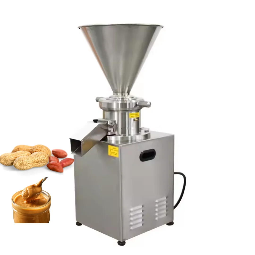 New JMC80 Fruit Jam Juice Nuts Rice Sesame Beans Milk Grinding Machine Peanut Butter Colloid Mill