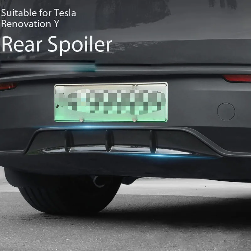 Suitable for Tesla Model Y Juniper 2025 and later bumper spoiler start protection plate diffuser ABS cover body kit external acc