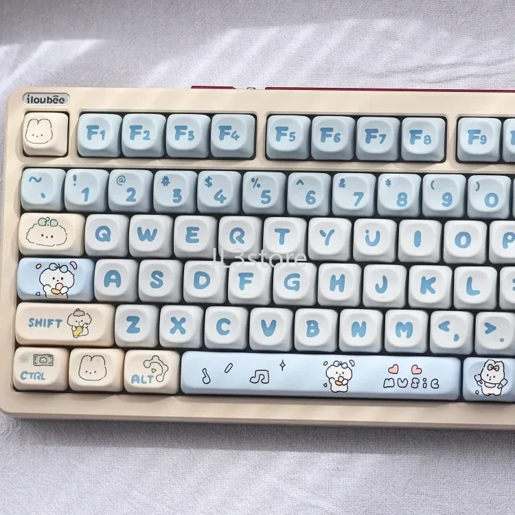 Keyboard Keycaps Customized Single Personalized Keycaps MOA Wolf Mai from Spider VGN98 75 104 Keys