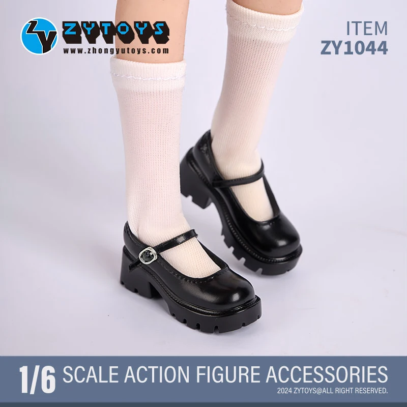 

ZY1044 1:6 Scale Female Shoes JK School Style Women Fashion Shoes for 12inch Action Figure Soldier TBL PH Body In Stock