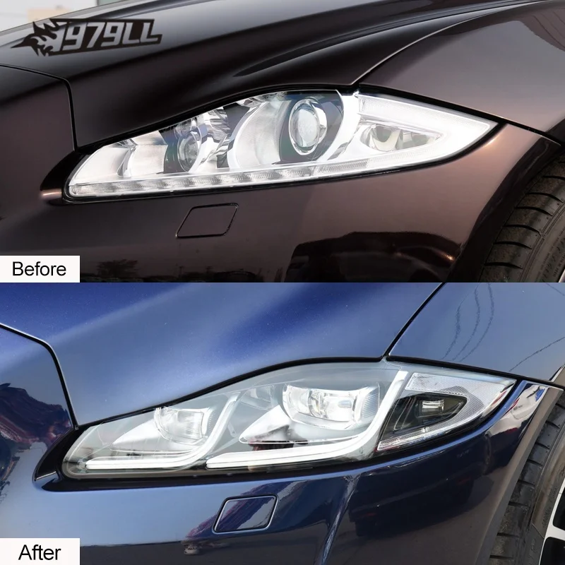 [1979ll] 2010 2014 2015 XJL Lamp Accessories Upgrade to 2019 Style LED Headlights for jaguar Xj X351