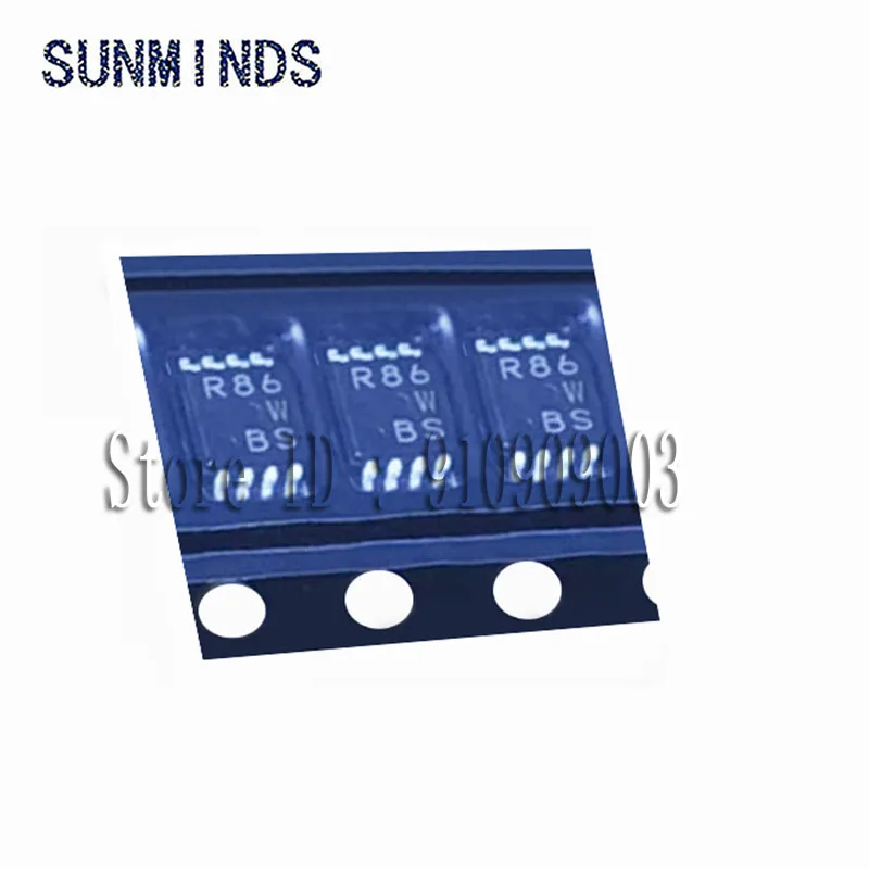 10PCS/LOT C86 93C86 mini small eight feet square car storage chip new blank authentic C86=R86 SOP8 3*3MM