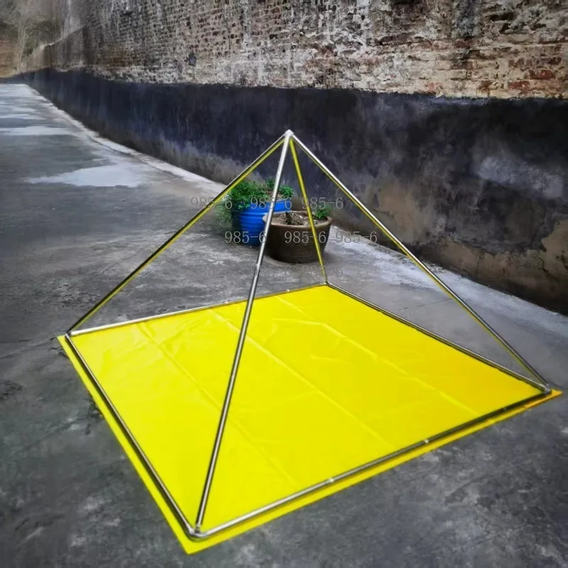 Pyramid Shape Zen Room, Meditation Sleep Chamber for Inner Peace & Relaxation
