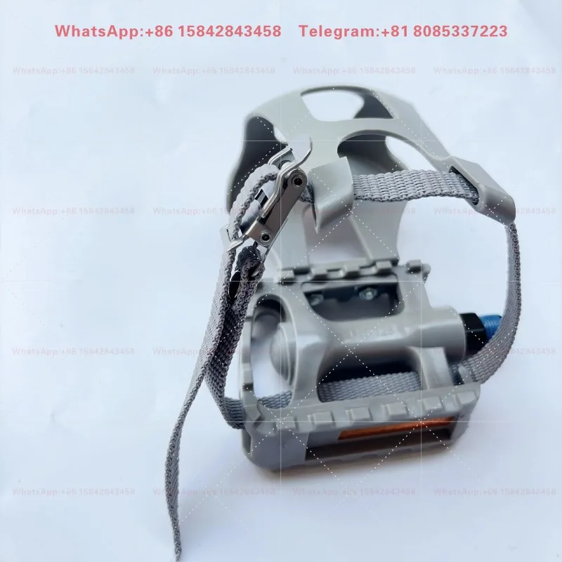 Spinning Bike Grey Pedals Anti-Slip Fitness Bike Pedals for Stationary Exercise Bike