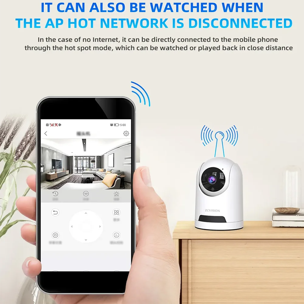 New Tuya PTZ IP Camera 1080P Hight Resolution Indoor Wireless WiFi Security Camera Night Vision Two-Way Audio Auto Tracking