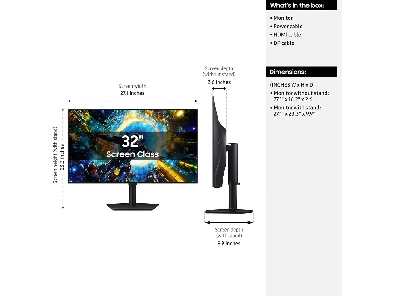 SAMSUNG Odyssey G7 32