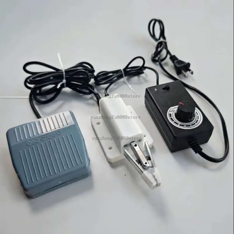 Mini Electric Wire Twisting Machine – Variable Speed 0–1200 RPM, Forward/Reverse, Foot Pedal Control, Aluminum Chuck
