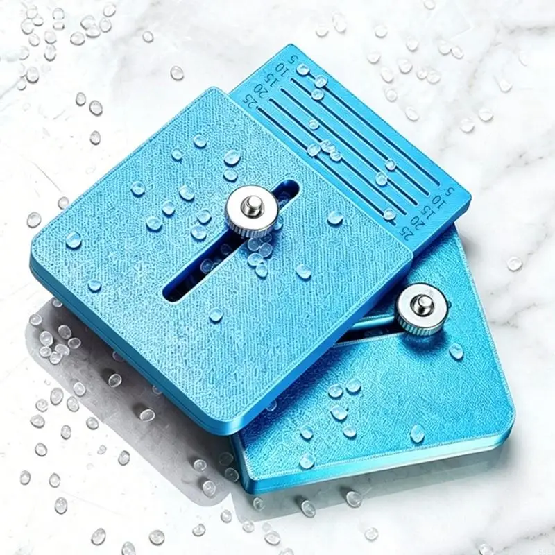 581E Furniture Film Trimming Tool with Width Control Slot, PETG Wrap Cutter for Cabinet Film Work, Drawer, Table and