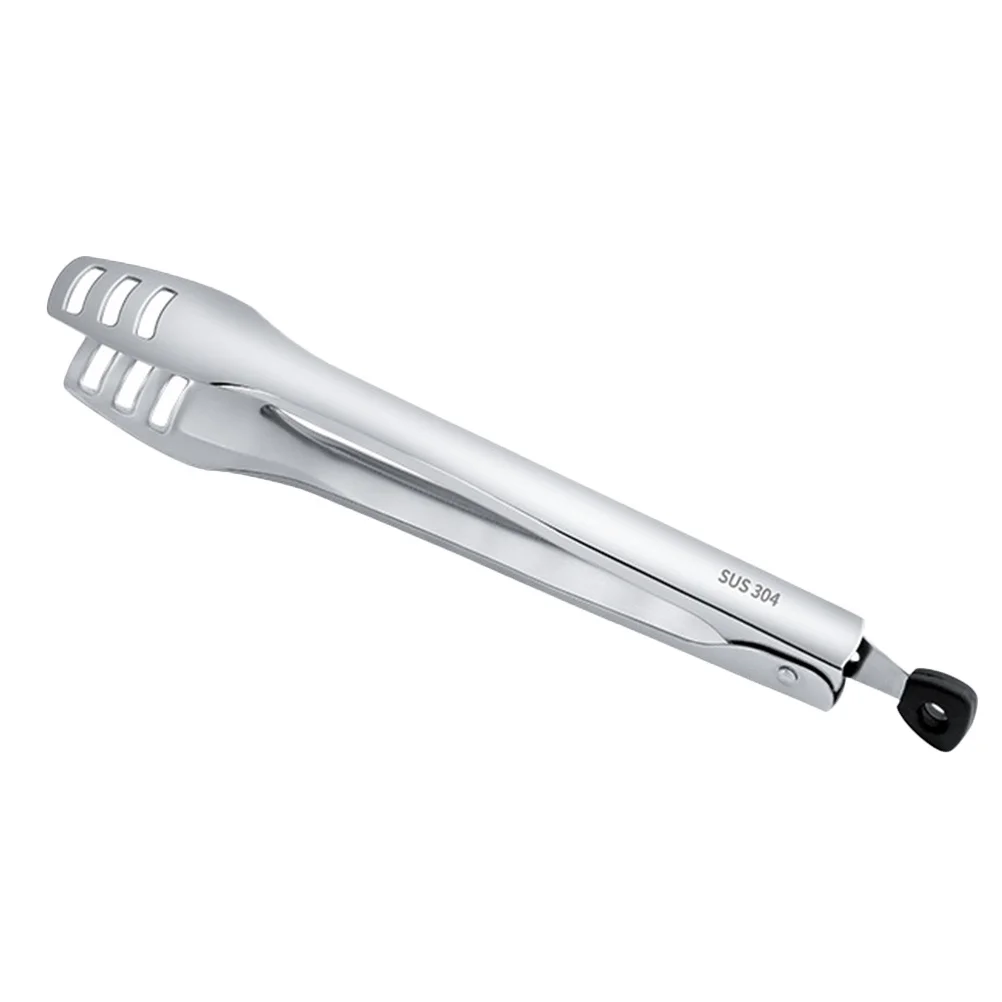 Pinza para alimentos de acero inoxidable, pinza antideslizante profesional para barbacoa, abrazadera para pan de cocina, herramienta de agarre antideslizante para hornear y asar