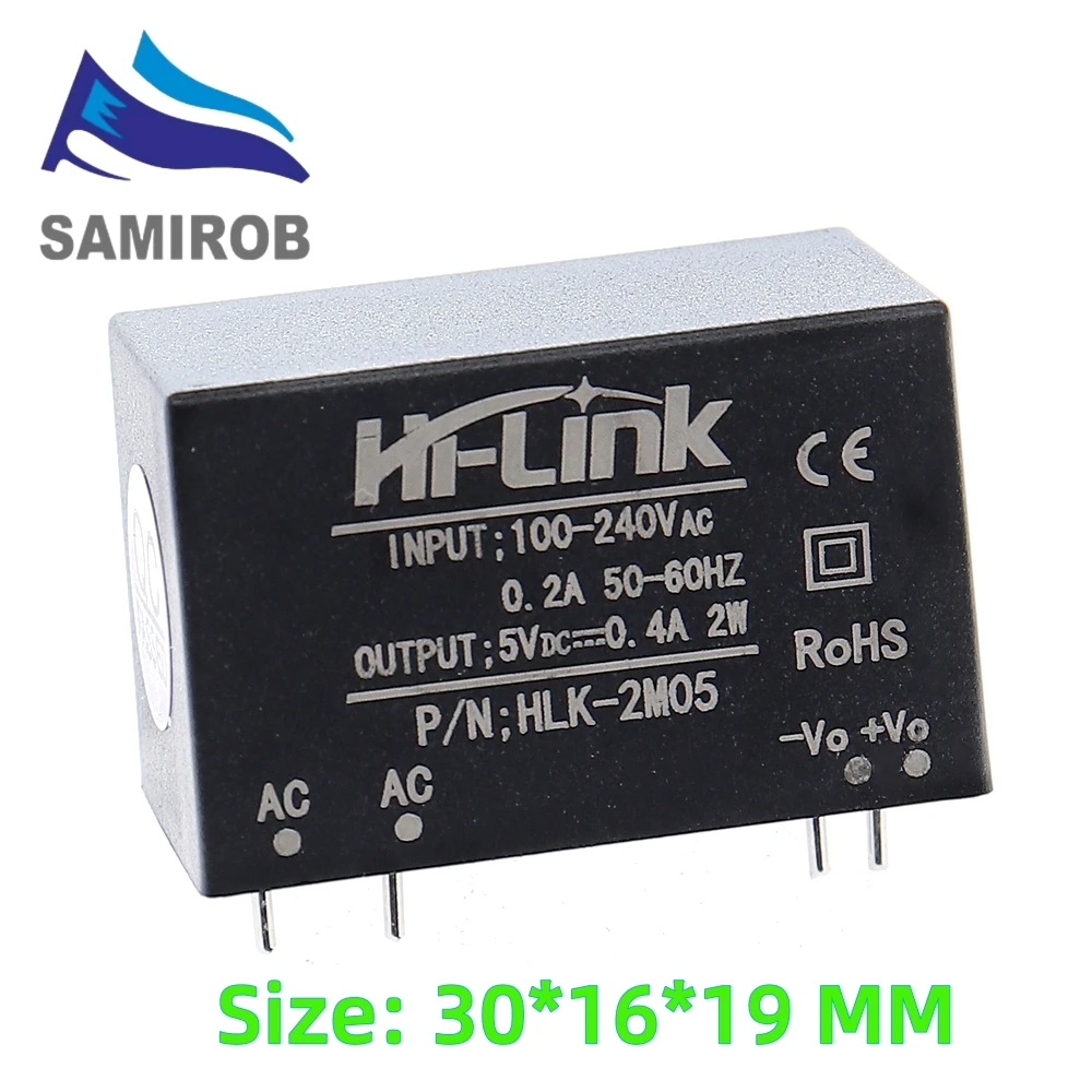 AC-DC Power Module Mini Isolation Switch Power Supply Module 2W 220v to 3.3V/5V/9V/12V HLK-2M03 HLK-2M05 HLK-2M12 HLK-2M09 AC DC