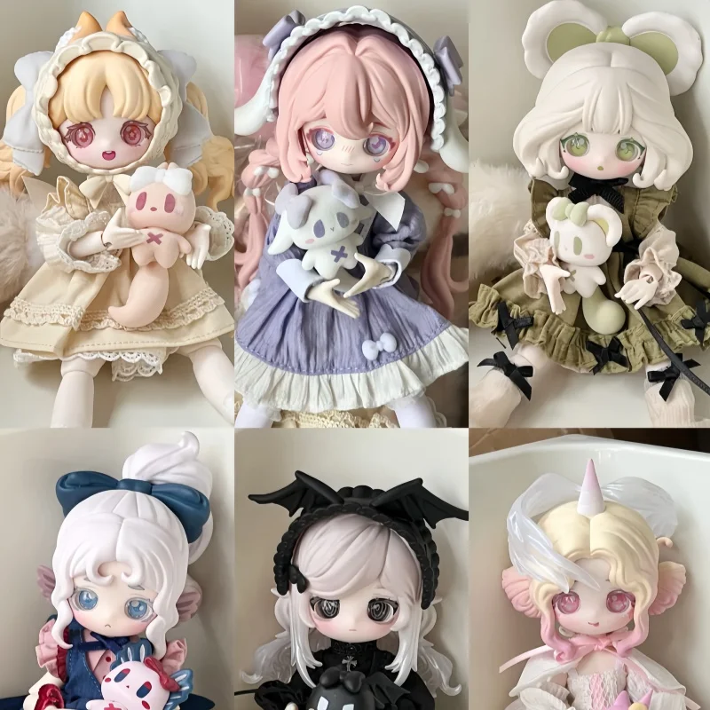 

Lulu Spirit Story Series 1/12th Electronic Pet Bjd Blind Box Joint Movable Doll Trendy Anime Peripheral Ornament Toy Doll Gifts