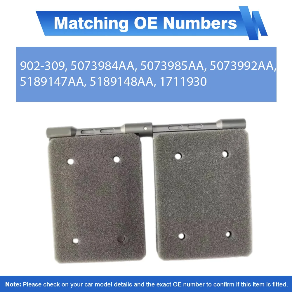 

902-309, 5073984AA, 5073985AA, 5073992AA HVAC Blend Door Repair Kit For Ram 1500 2500 3500 Temperature