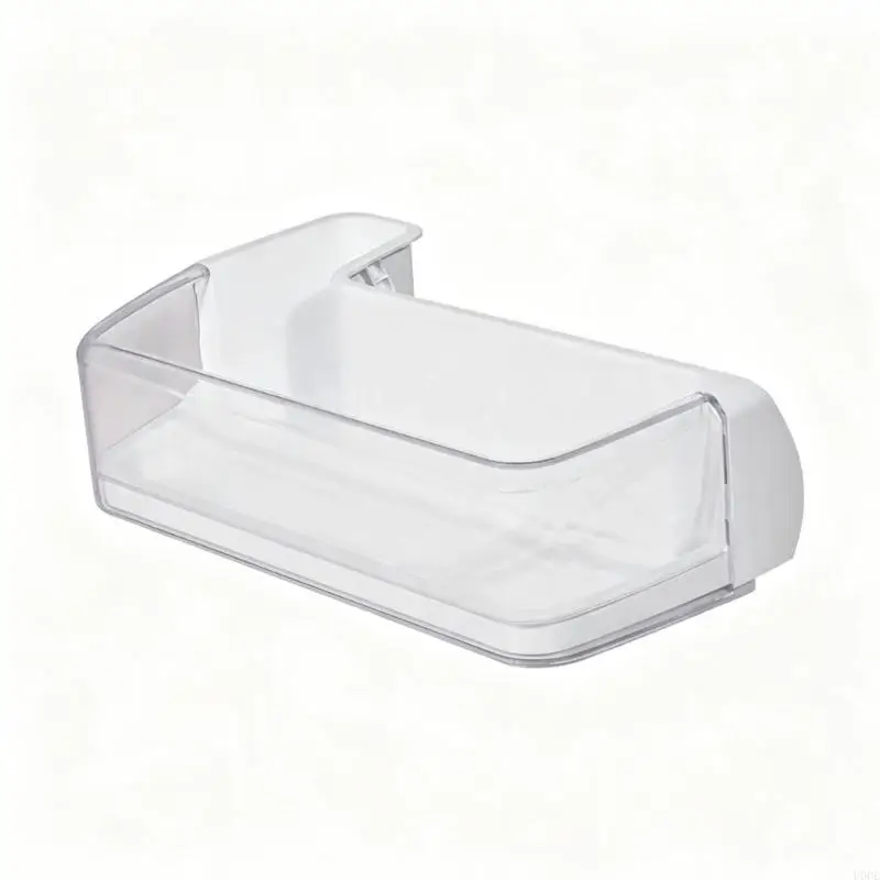 Refrigerator Door Basket DA97-11483A, Single Plastic Shelf Bin Replacement, 13.78 x 8.58 x 3.71 Inches for Restoring Practical