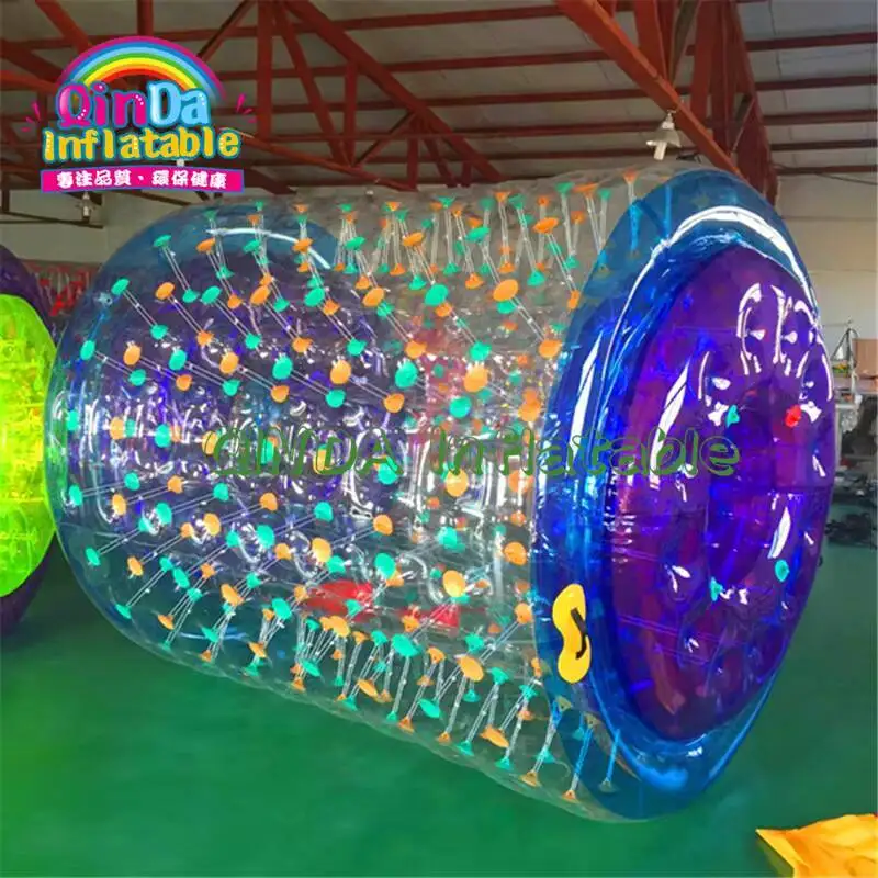 Commercial Grade Hot Inflatable Water Roller For Amusement Park Human Sized Hamster Ball