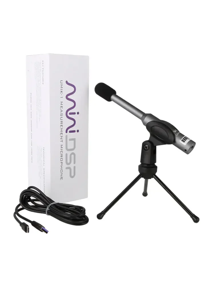 MiniDSP UMIK-1 Sound Field Noise Environment Acoustic Measurement USB-C Calibration Microphone Test Microphone