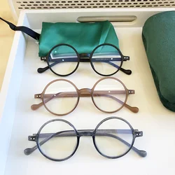 Fashion Women Reading Glasses Men Vintage Round Stylish Frame Hyperopia Presbyopia Reading Eyeglasses +1.0 +2.0 +2.5 +3.0 +4.0