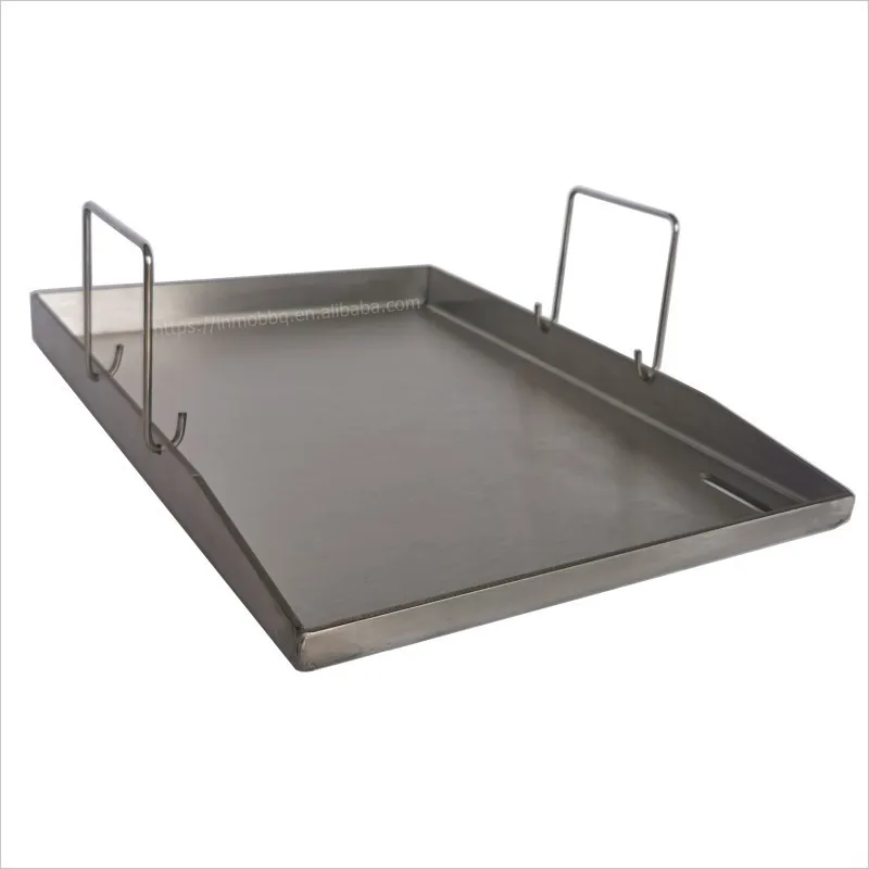 Universal Stainless Steel Plancha Grill Plate for Most ga s Grill with Side Burner and Other BBQ Grills