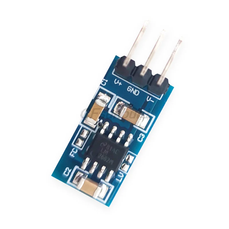 CKCS LM7660 LM2662 Positive to Negative Voltage Conversion Board 1.5-5.5V/10V Positive Voltage into Negative Voltage Converter 