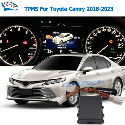 Система контроля давления в шинах с ЖК-дисплеем для Toyota Camry 2018 2019 2020 2021 2022
