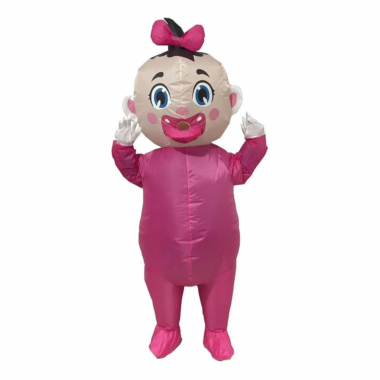 Halloween Inflatable Costume for Kids Cartoon Character Funny Party Suit Carnival Stage Performance Outfit with Full Body