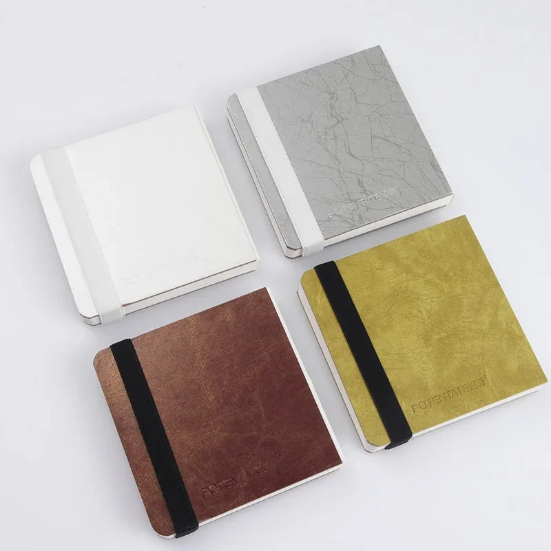 

Cotton 300g Watercolor Paper Leather Organ Book Fine Grain Medium Thick Pocket Art Student Portable Sketchbook 24 Pages