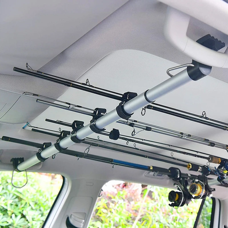 adjustable-car-fishing-rod-holder-metal-bracket-interior-vehicle-top-fish-pole-mount-magic-tape-fishing-gear-accessory