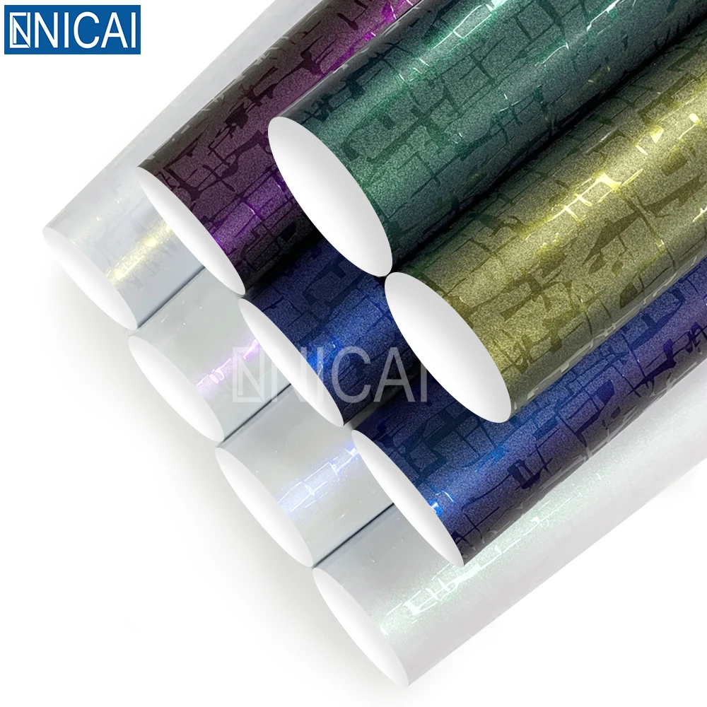 

Высокое качество Хамелеон, высокополимерный ПВХ, автомобильная виниловая наклейка, пленка, меняющая цвет, светло-фиолетовый, пурпурный для украшения автомобиля