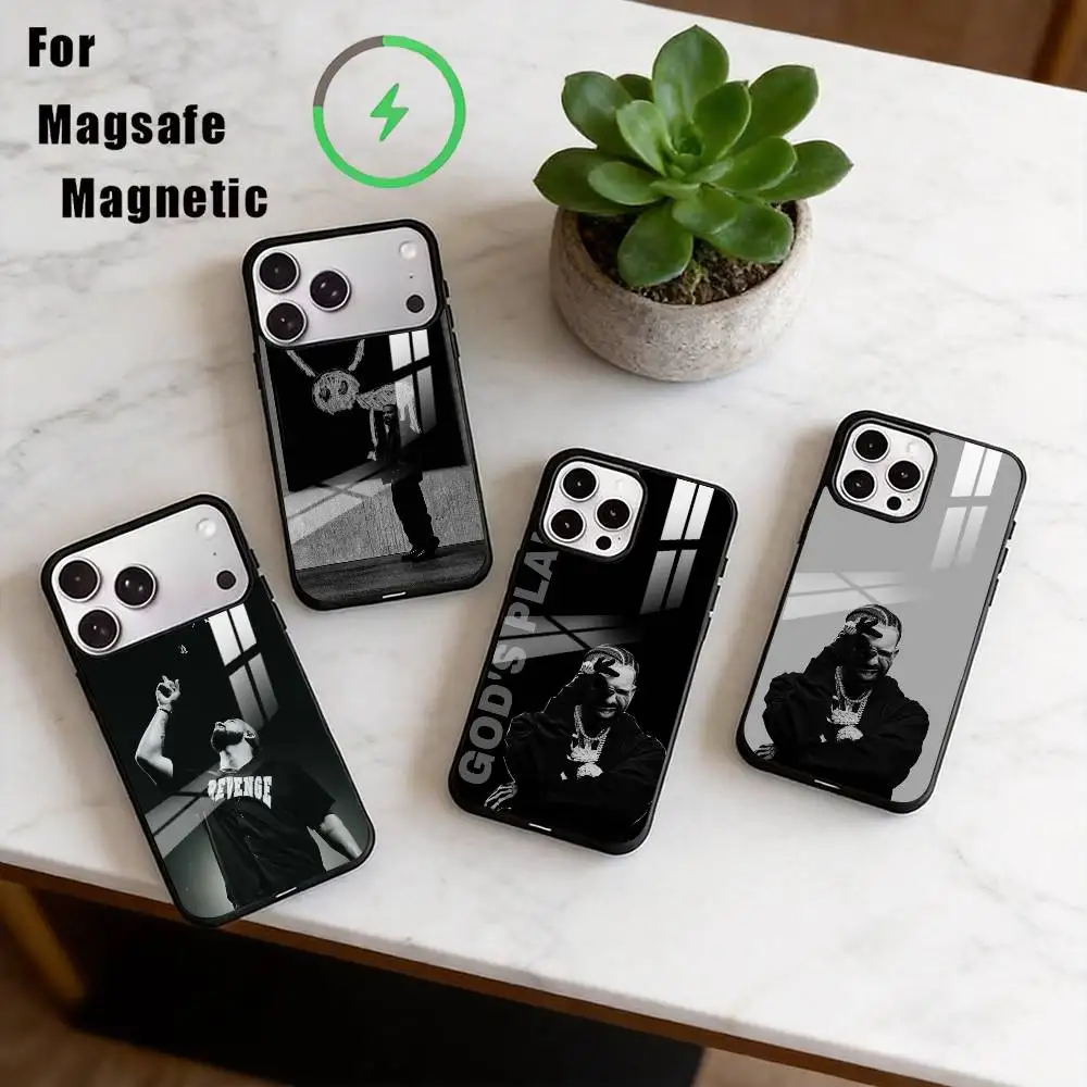 

D-Drake Phone Case For iPhone17,16,15,14,13,12,11 Plus,Pro Magnetic For Magsafe Wireless Charging