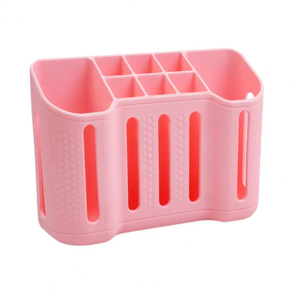 Toothpaste Organizer Bathroom Organizer Set Wall-mounted Toothbrush Holder with 8 Slots Electric Toothbrush for Bathroom