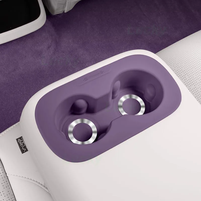 for Avatr 06 2025 Car Rear Row Silicone Cup Storage Box Holder Rear Armrest Waterproof Storage Box Interior Accessories