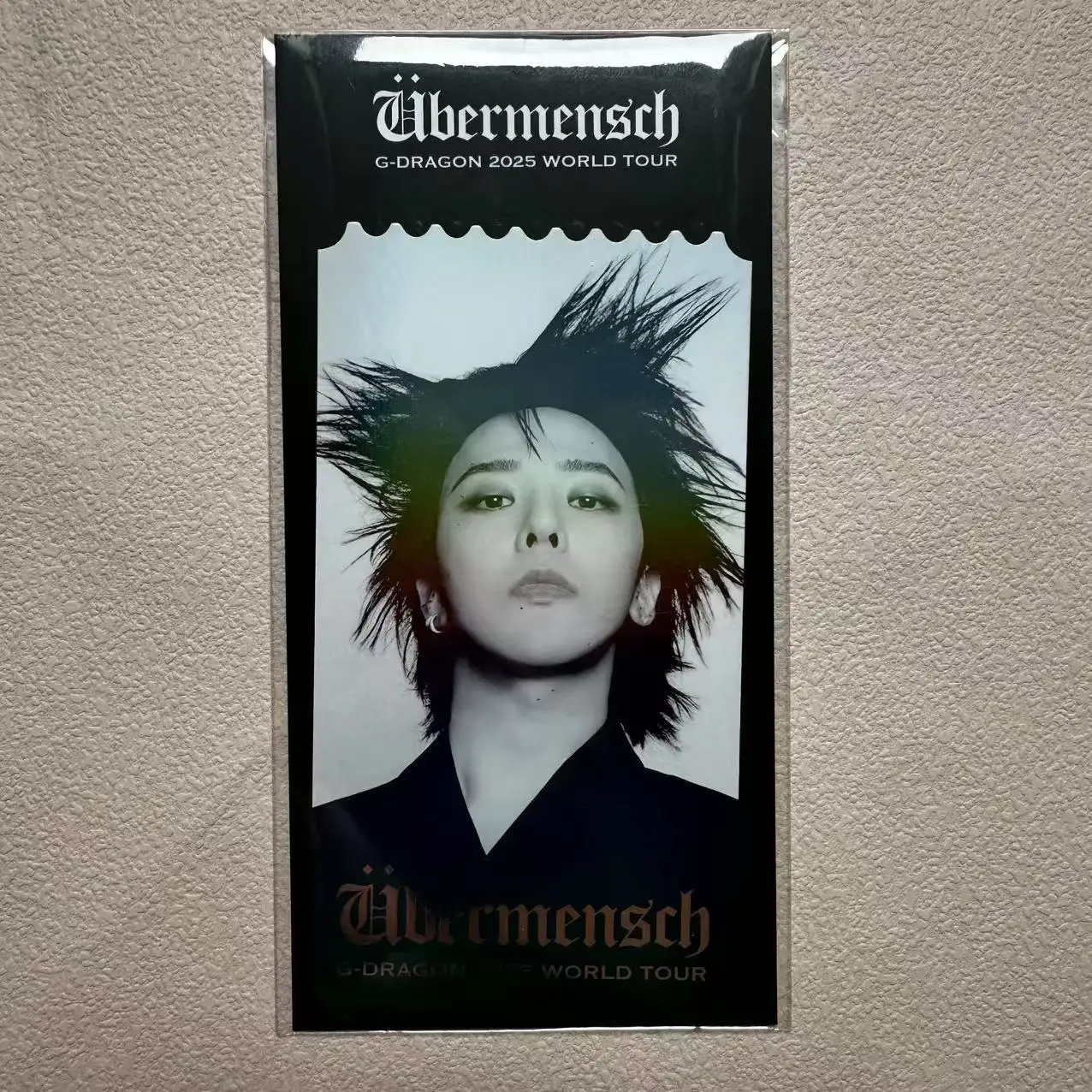 Kpop Idol Boy GD Gaoyang الحفل دعم ملصق المرجعية عالية الجودة بروش بطاقات بريدية G-DRAGON دعم بطاقات لومو المشجعين هدية