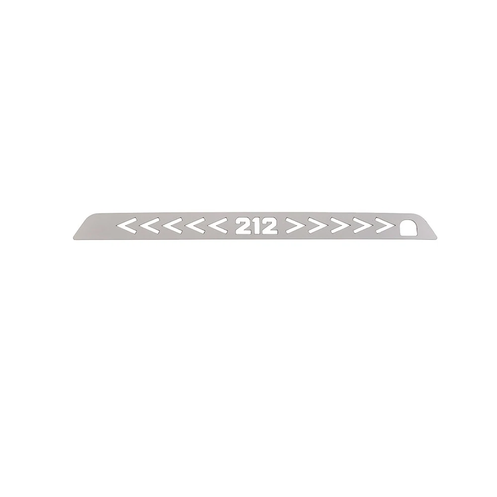 Suitable For BAIC 212 T01 2024-2025 Dedicated High Mounted Brake Light Sticker Modified With Stainless Steel Warning Light Decor