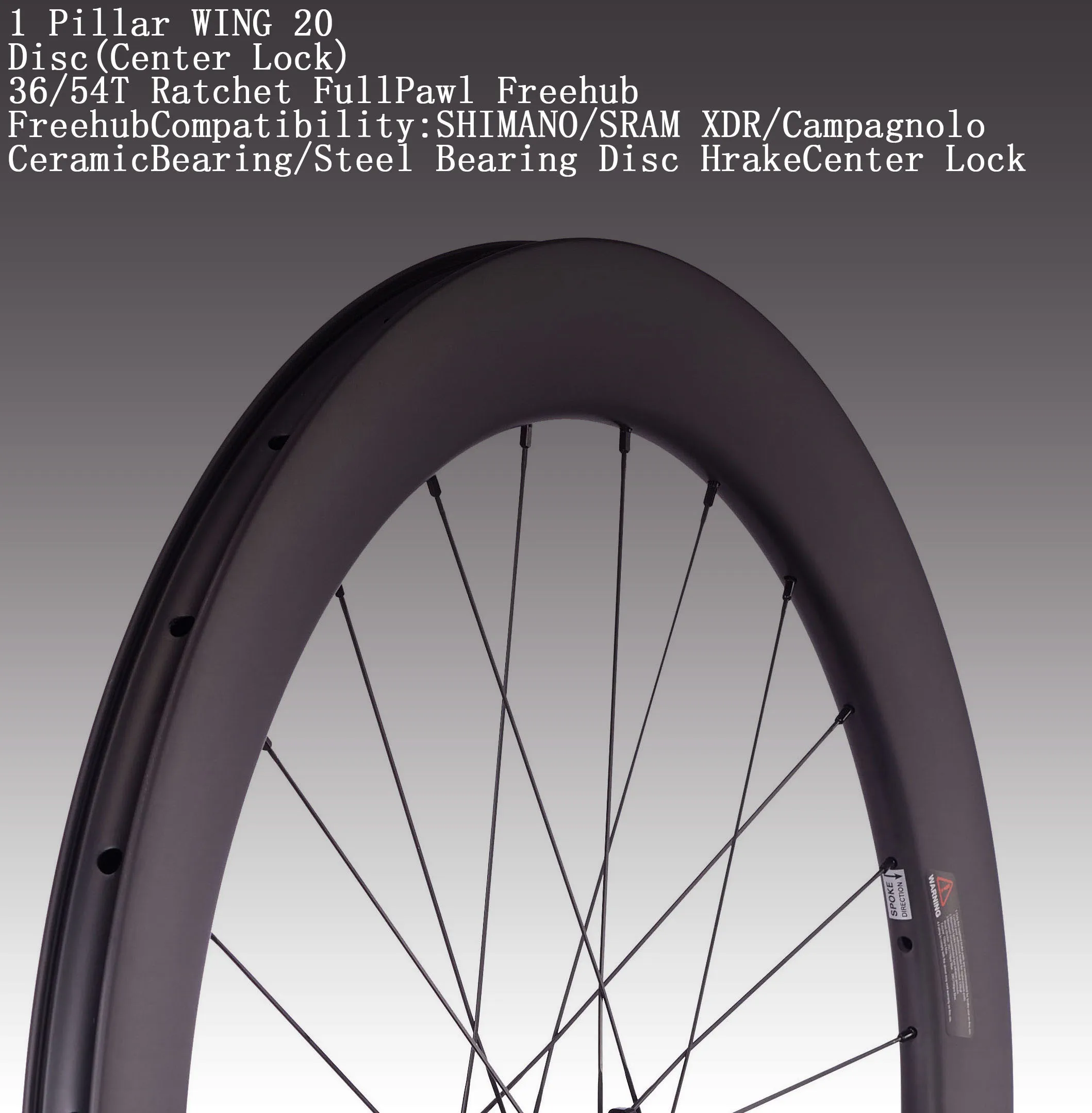 CSC UCI 700C الحصى الدراجة 1280 جرام عجلات الكربون قفل مركزي مكبح قرصي 54T السيراميك السقاطة كليكو لايحتاج لدراجة السباق #1