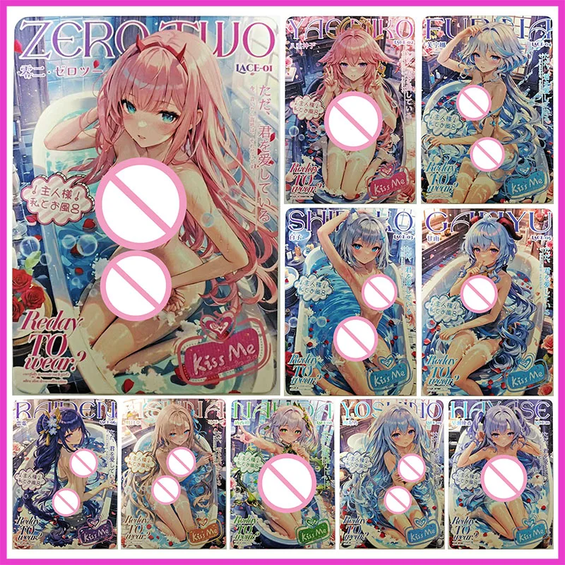 

Аниме История богини Редкое кружево Коллекционная карта Яэ Мико Флорина Ганю Вельзебул Юки Асуна Нахида игрушки для мальчиков подарок на день рождения