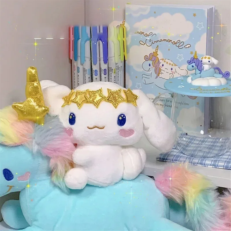 58cm miniso sanrio cinnamoroll kawaii brinquedos de pelúcia dormir abraço boneca lance travesseiro crianças aniversário menina confissão presentes surpresa