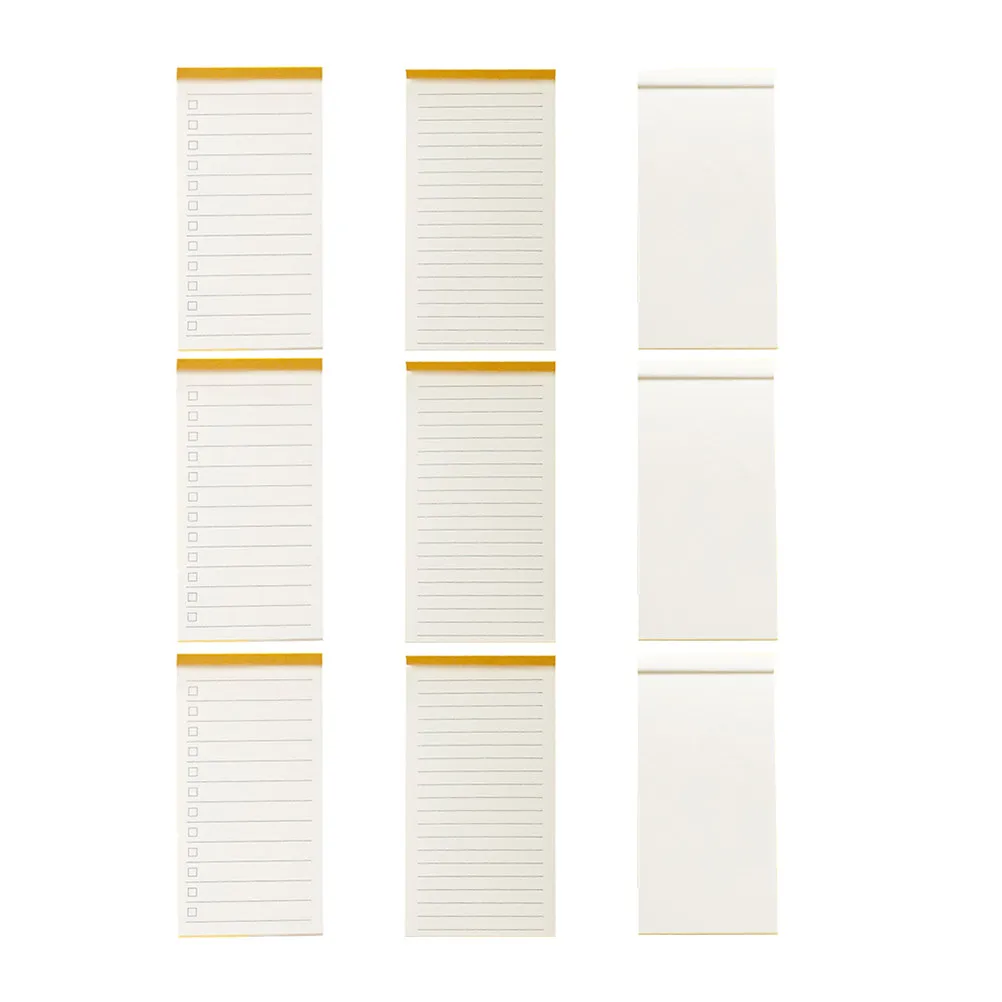 9Pcs Premium Tear-Off Notepad Set Thick Paper Daily Planner Time Management Tool Minimalist Design to-Do List Organizer for Work