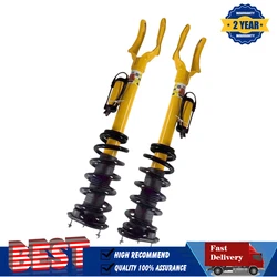 Pair Front Shock Suspension Absorber Strut Spring Assys Electric For Jeep Grand Cherokee Overland SRT SRT8 68139497AC