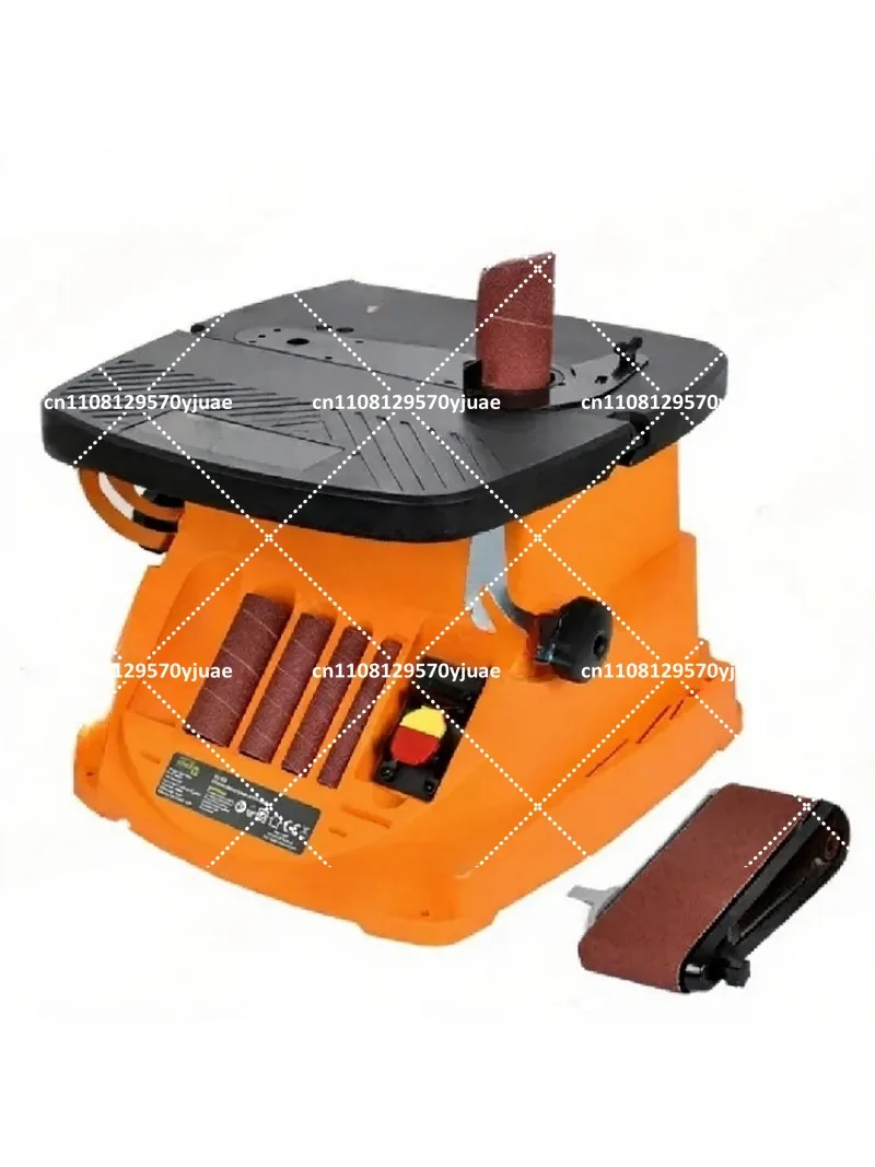 Vertical Drum Sander Oscillating Spindle Sander for Curved Surface Woodworking Grinding Tools Polisher 2000RPM
