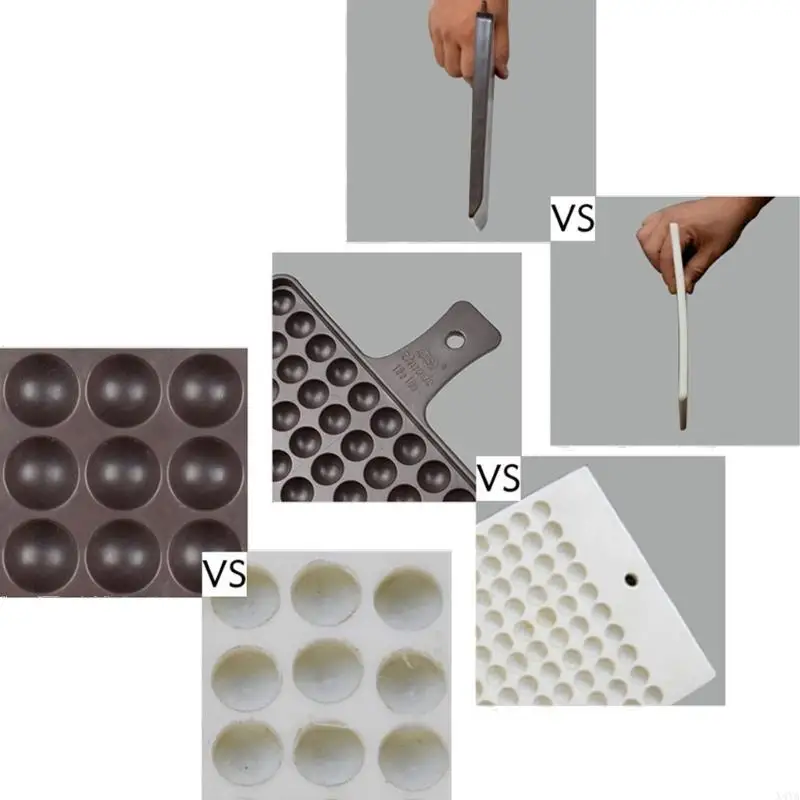 

X4YA Plastic Bead Sorting Tray with Handle Beaded Counter Board Beads Layout Tray for DIY Enthusiasts Jewelry Making Supplies