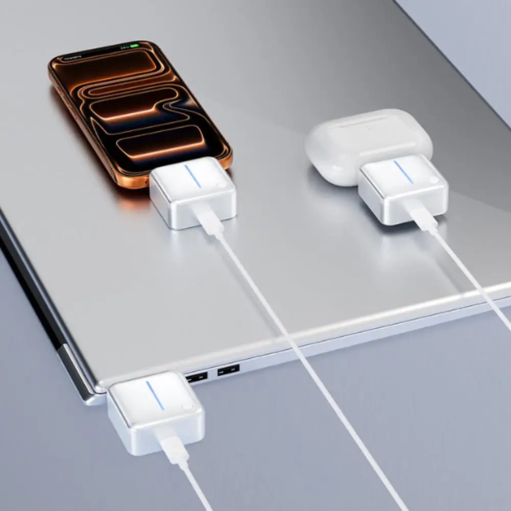 Type C Full Charge Separator 140W Fast Charging Adapter AI Auto Detection Power Off Anti Overcharge Phone Charger Protector
