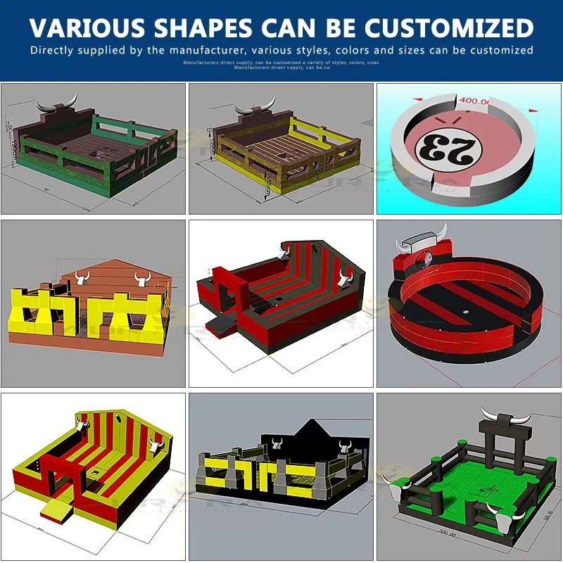販売用機械雄牛乗馬タイプ大人用インフレータブル機械ロデオ雄牛機械雄牛