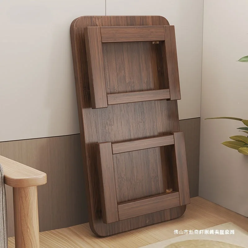 

Foldable Small Table, Portable Laptop Desk, Compact Study Table for Home Living Room, Bedside Coffee Table, Space-Saving Design