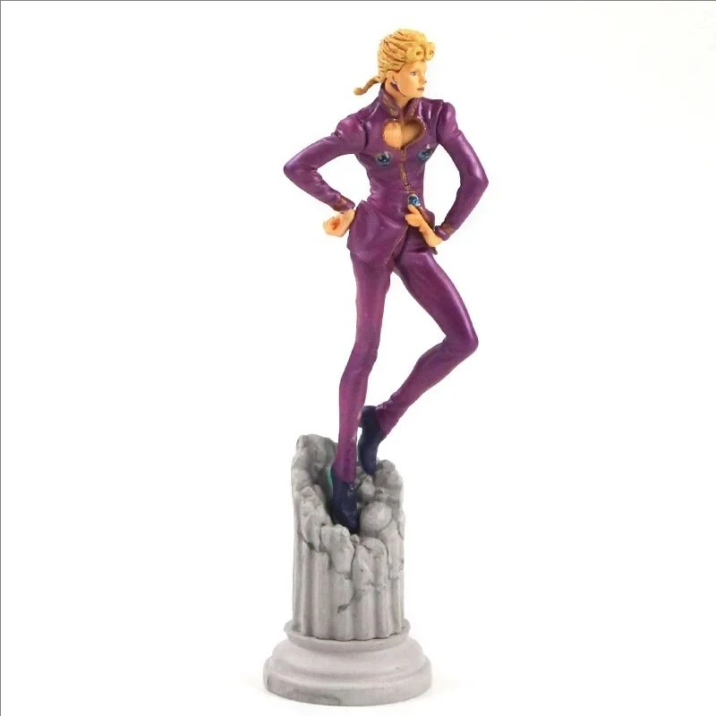 14cm JOJOs Bizarre Adventure Ballpoint pen Giorno Giovanna Action figure toys doll Christmas gift