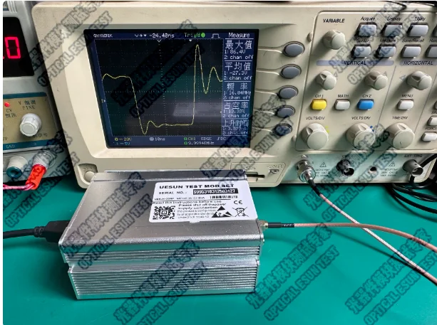 For Optical fiber transmission signal generator detects electrical  change optical signal laser modulation signal TTL power