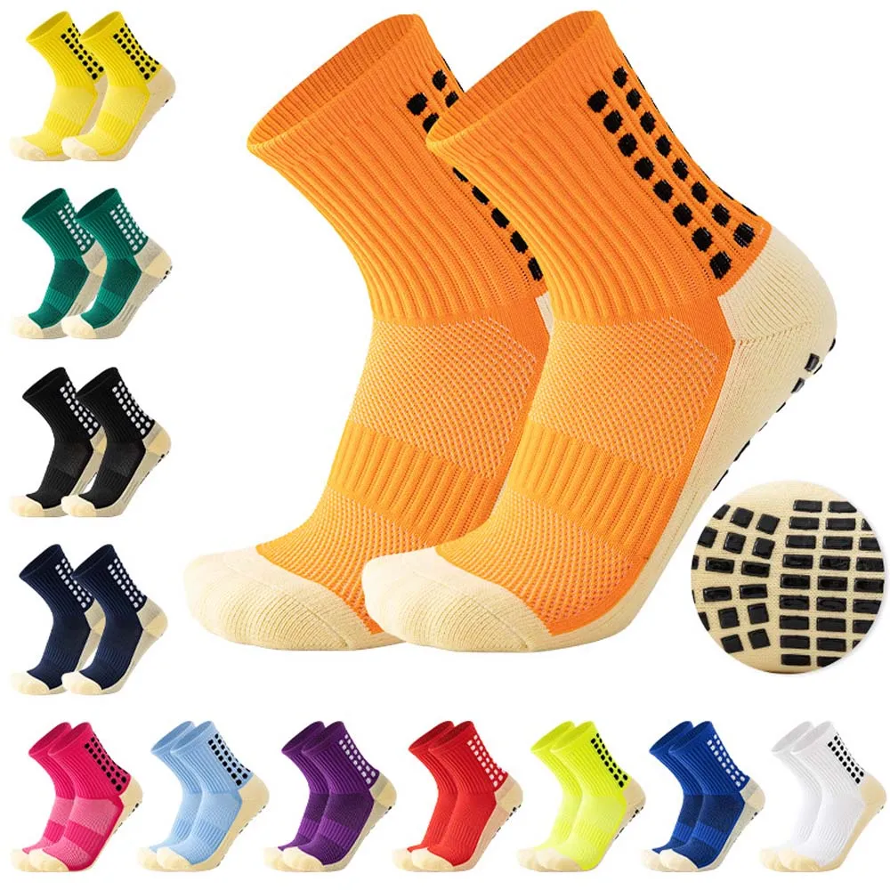 

1Pairs Of Football Socks Men And Women Sports Sock Non-slip Silicone Outdoor Soccer Socks Breathable Comfortable Tennis Sock