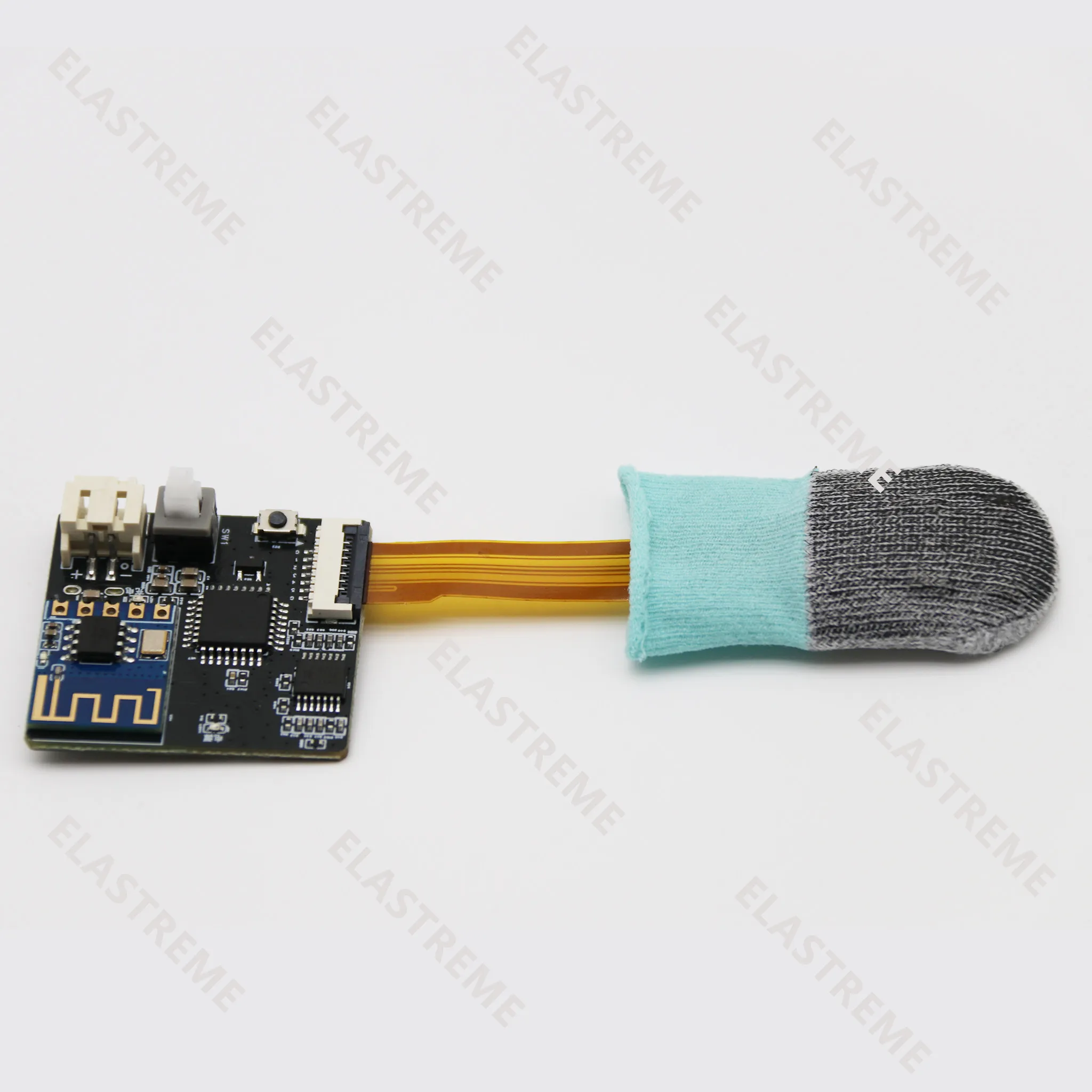 Flexible tactile finger cover